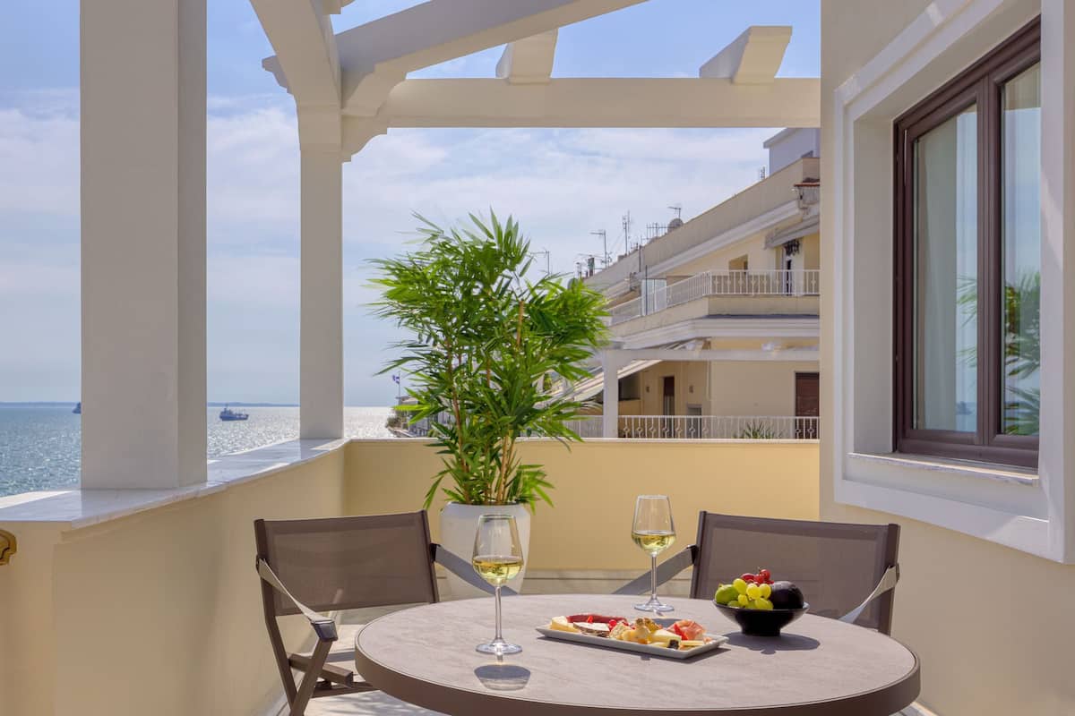 Executive suite | Uitzicht vanaf balkon