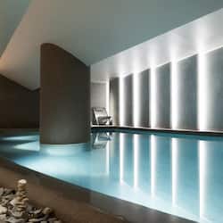 Indoor pool, seasonal outdoor pool