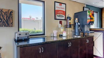 Free continental breakfast