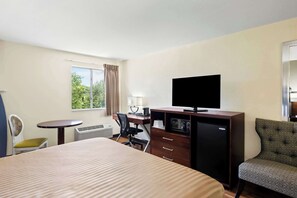 Room, 1 King Bed, Accessible, Non Smoking | Desk, iron/ironing board, free WiFi, bed sheets