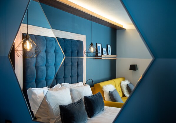 Habitación doble | 2 habitaciones, ropa de cama de alta calidad y camas con pillow-top 