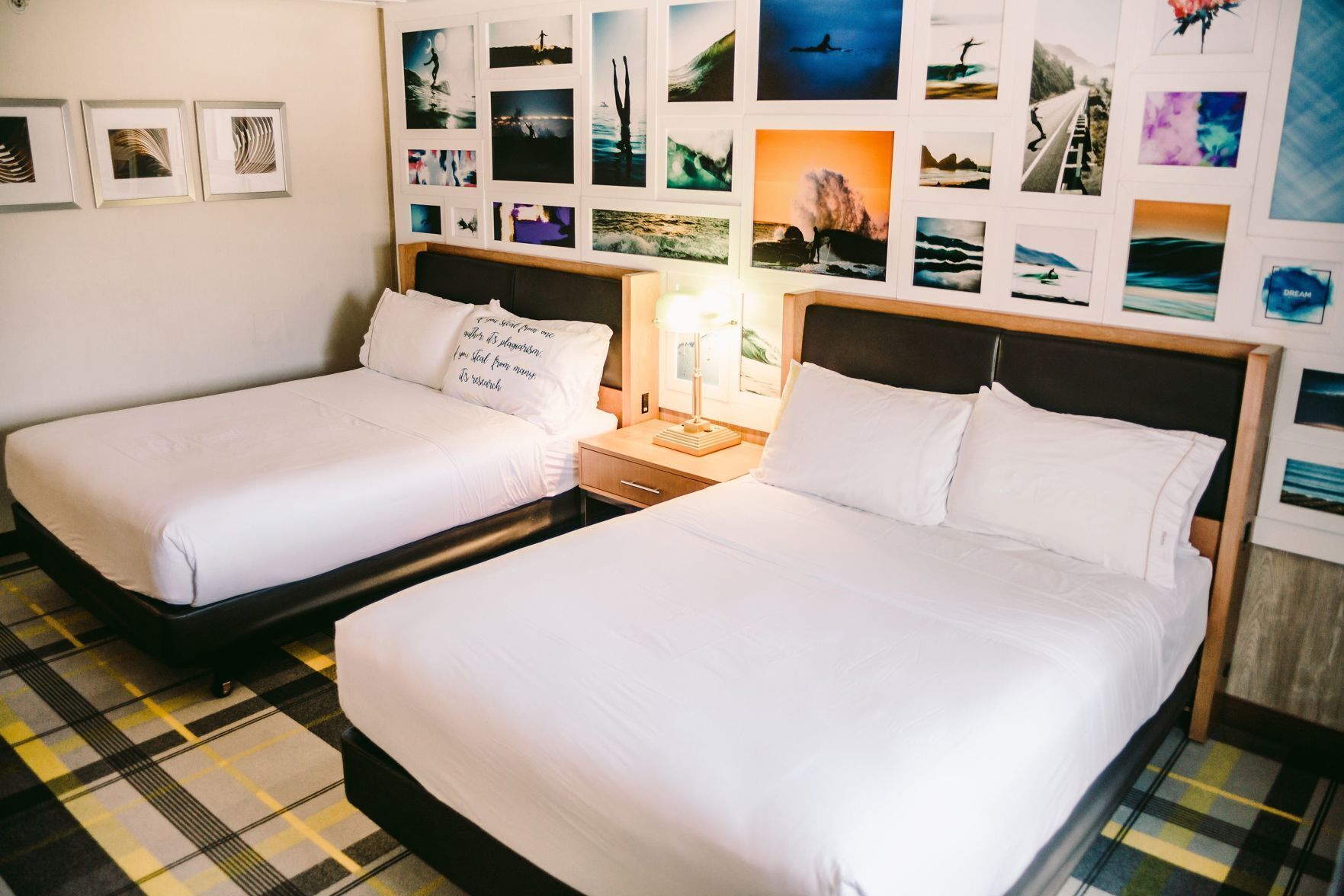 Premium bedding, pillow-top beds, in-room safe, desk