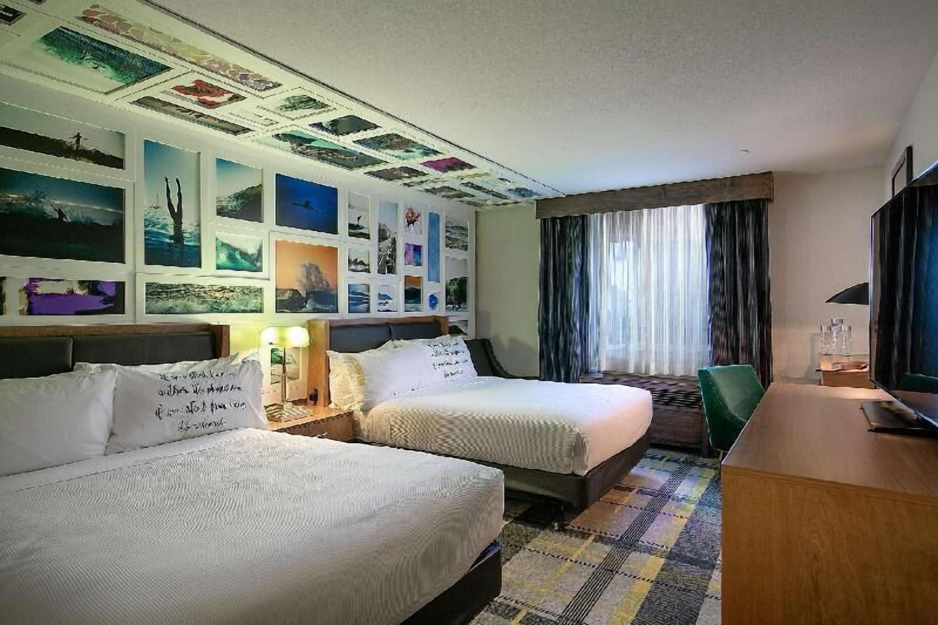 Premium bedding, pillow-top beds, in-room safe, desk