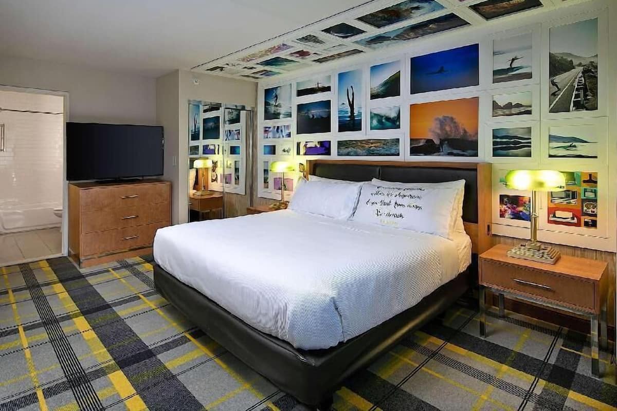 Premium bedding, pillow-top beds, in-room safe, desk