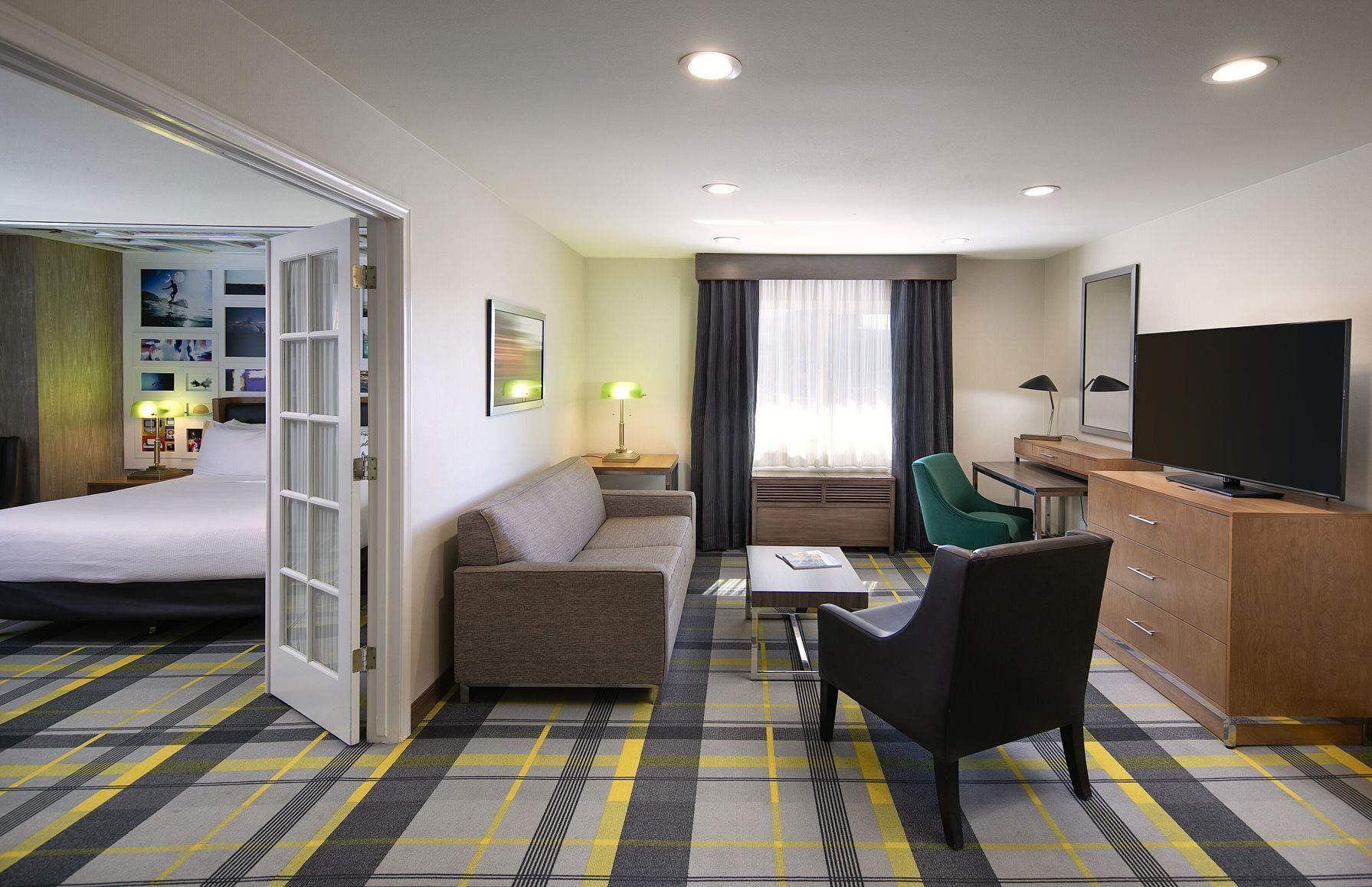 Premium bedding, pillow-top beds, in-room safe, desk