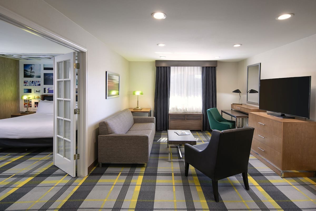 Premium bedding, pillow-top beds, in-room safe, desk