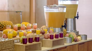 Morgenmadsbuffet hver dag mod et gebyr