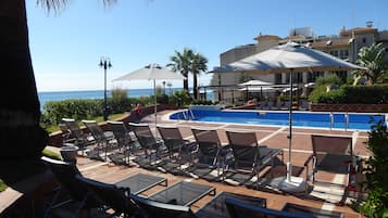 Seasonal outdoor pool
