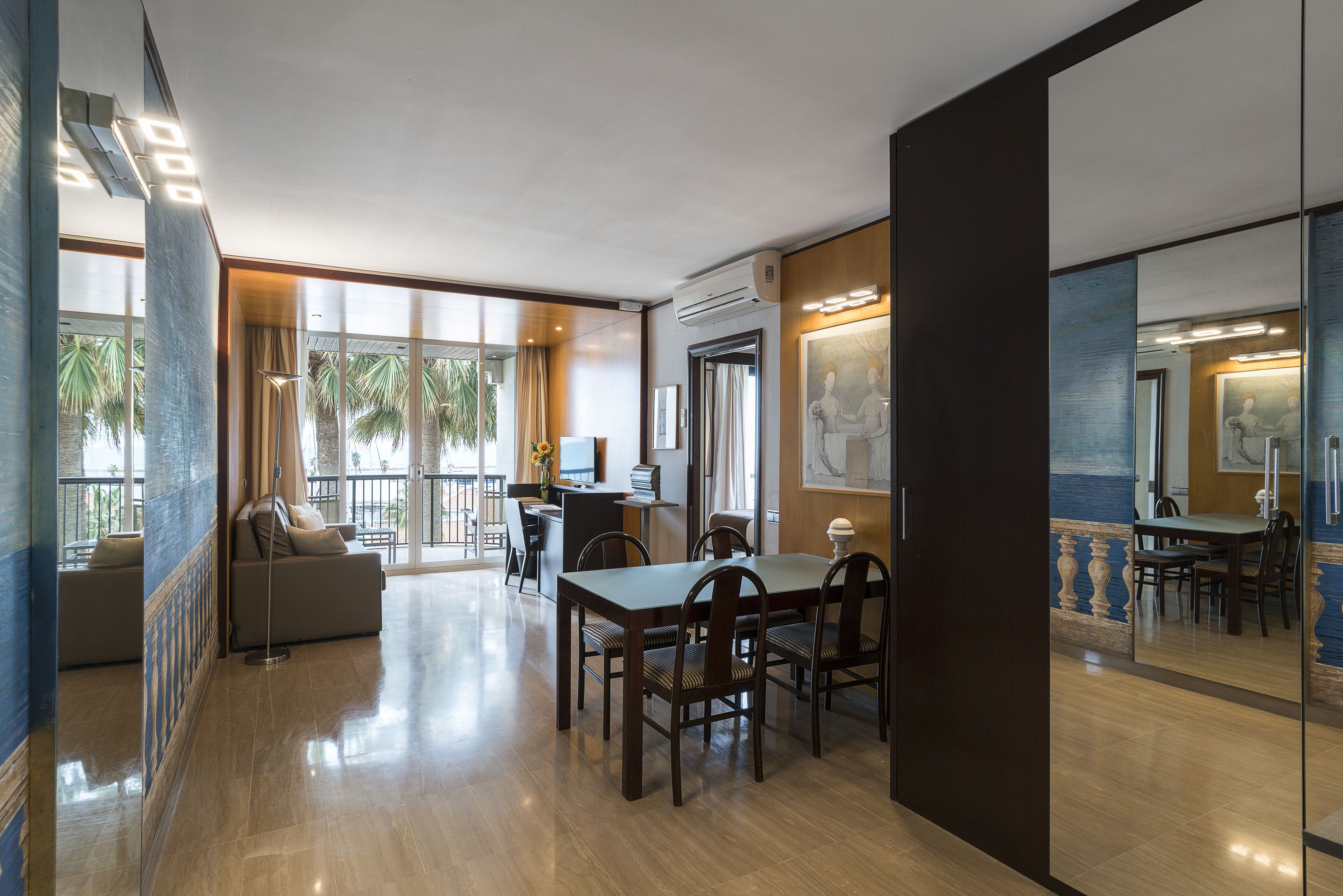 junior suite, balcony, sea view | 1 bedroom, minibar, in-room safe, individually decorated