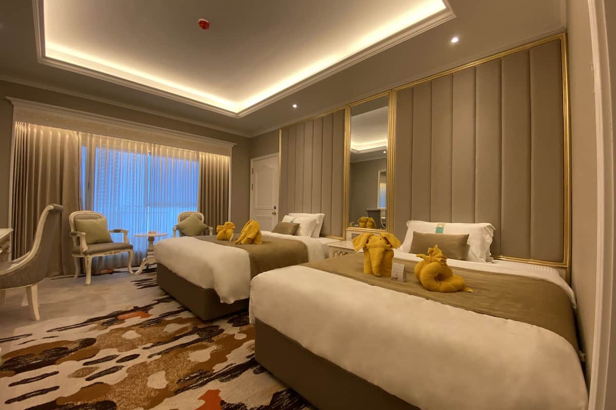 minibar, in-room safe, desk, iron/ironing board