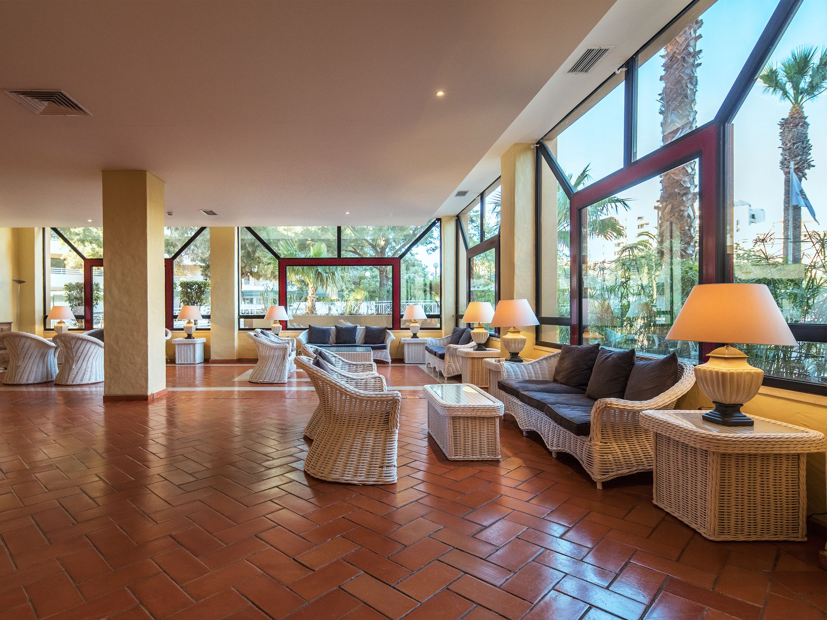 Zona de estar del vestíbulo