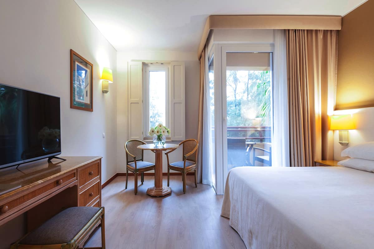 1 chambre, minibar, coffres-forts dans les chambres, bureau