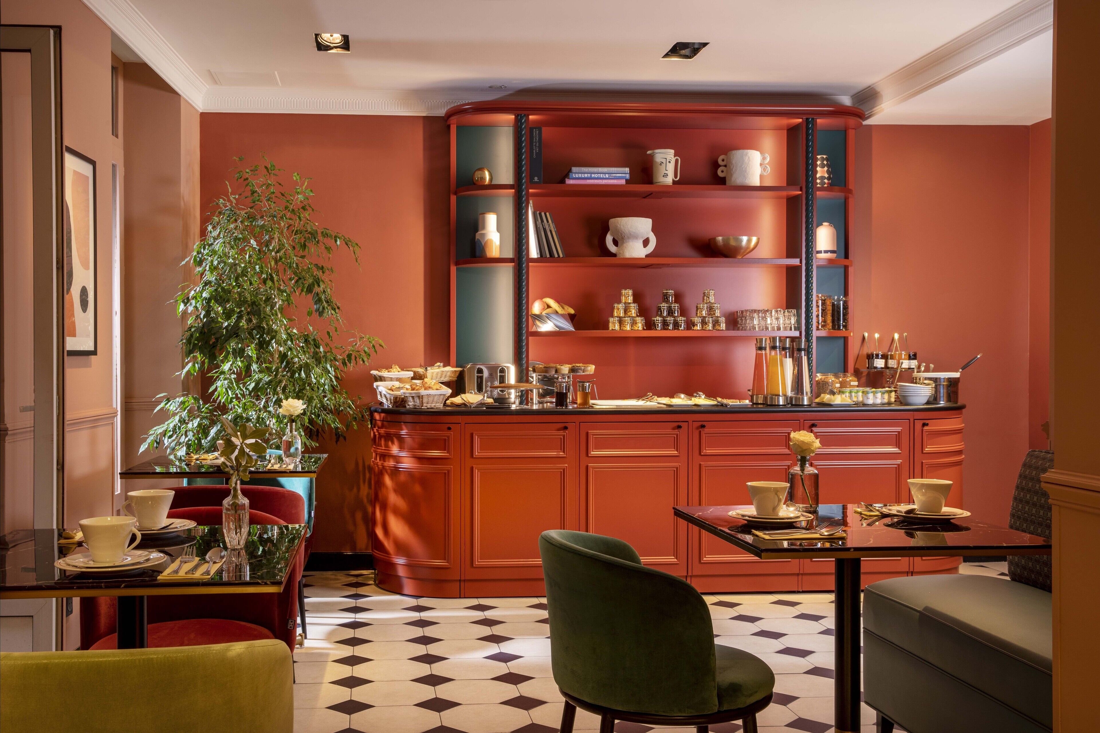 daily buffet breakfast (eur 14.00 per person)