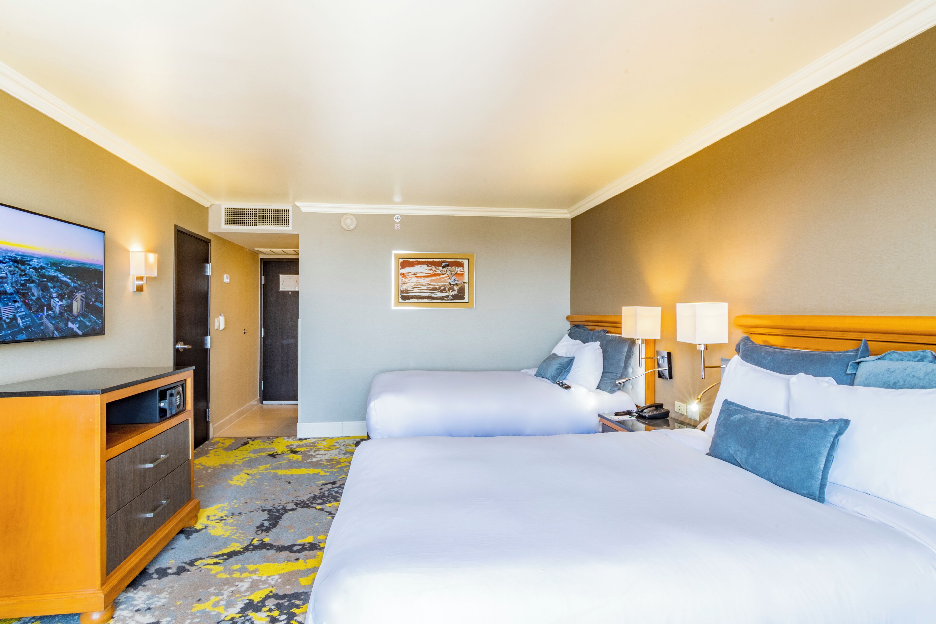 deluxe double room, balcony | premium bedding, in-room safe, desk, blackout curtains