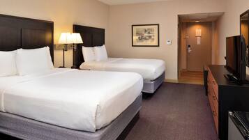 Standard Room, 2 Queen Beds, Non Smoking | In-room safe, iron/ironing board, free WiFi, bed sheets