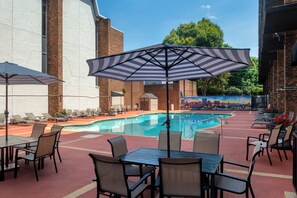 Seasonal outdoor pool