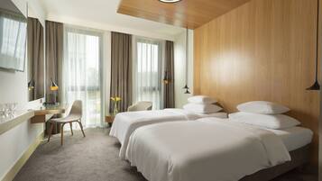 1 chambre, literie hypoallergénique, minibar