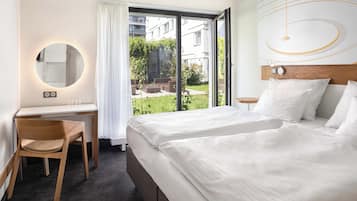 ห้องซูพีเรียดับเบิล (Garden) | 1 ห้องนอน, เครื่องนอนป้องกันสารก่อภูมิแพ้, มินิบาร์, ตู้นิรภัยในห้องพัก