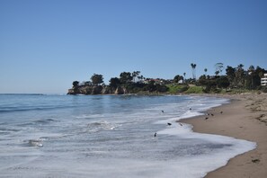 Vue sur la plage/l’océan