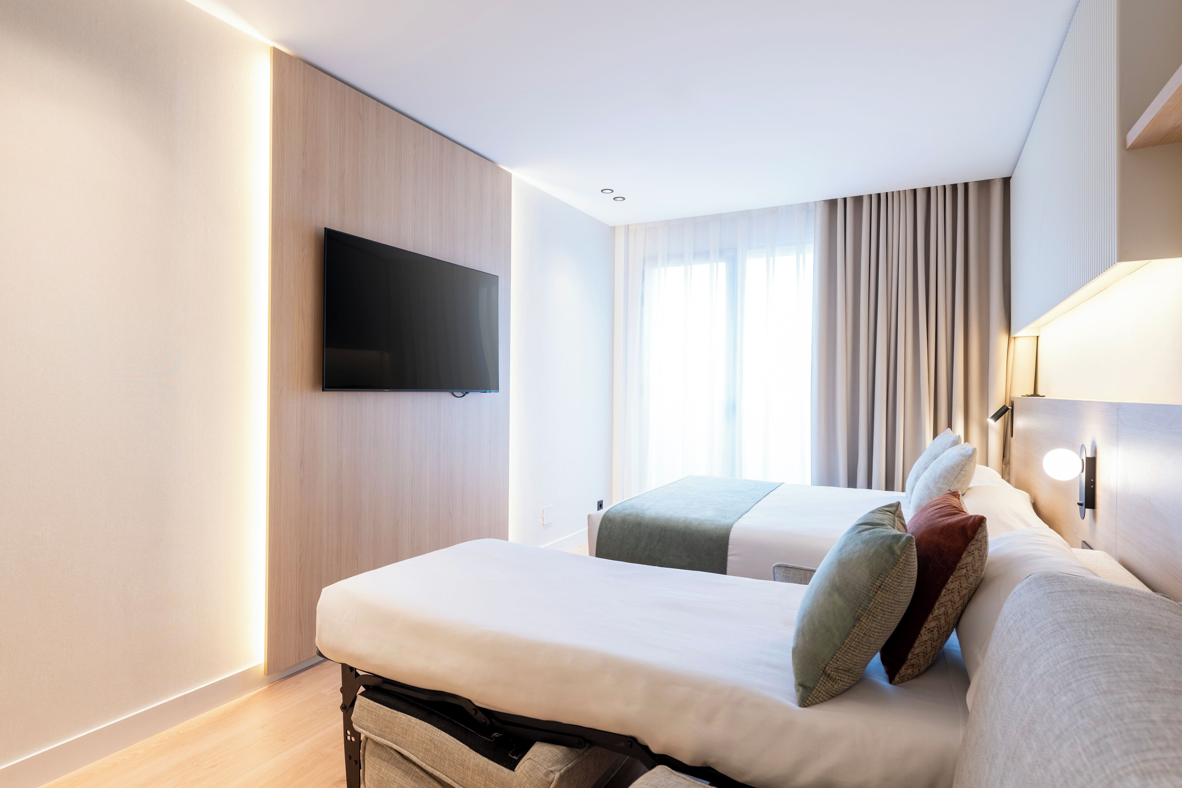 superior triple room, kitchenette | 1 bedroom, premium bedding, memory-foam beds, in-room safe