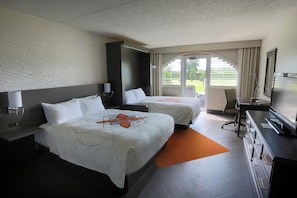 Double Room | Egyptian cotton sheets, premium bedding, memory foam beds, minibar