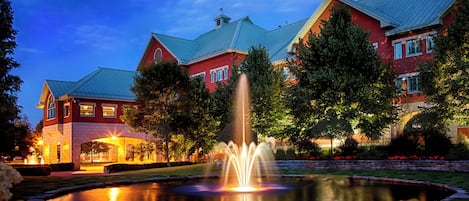 Front of property – evening/night