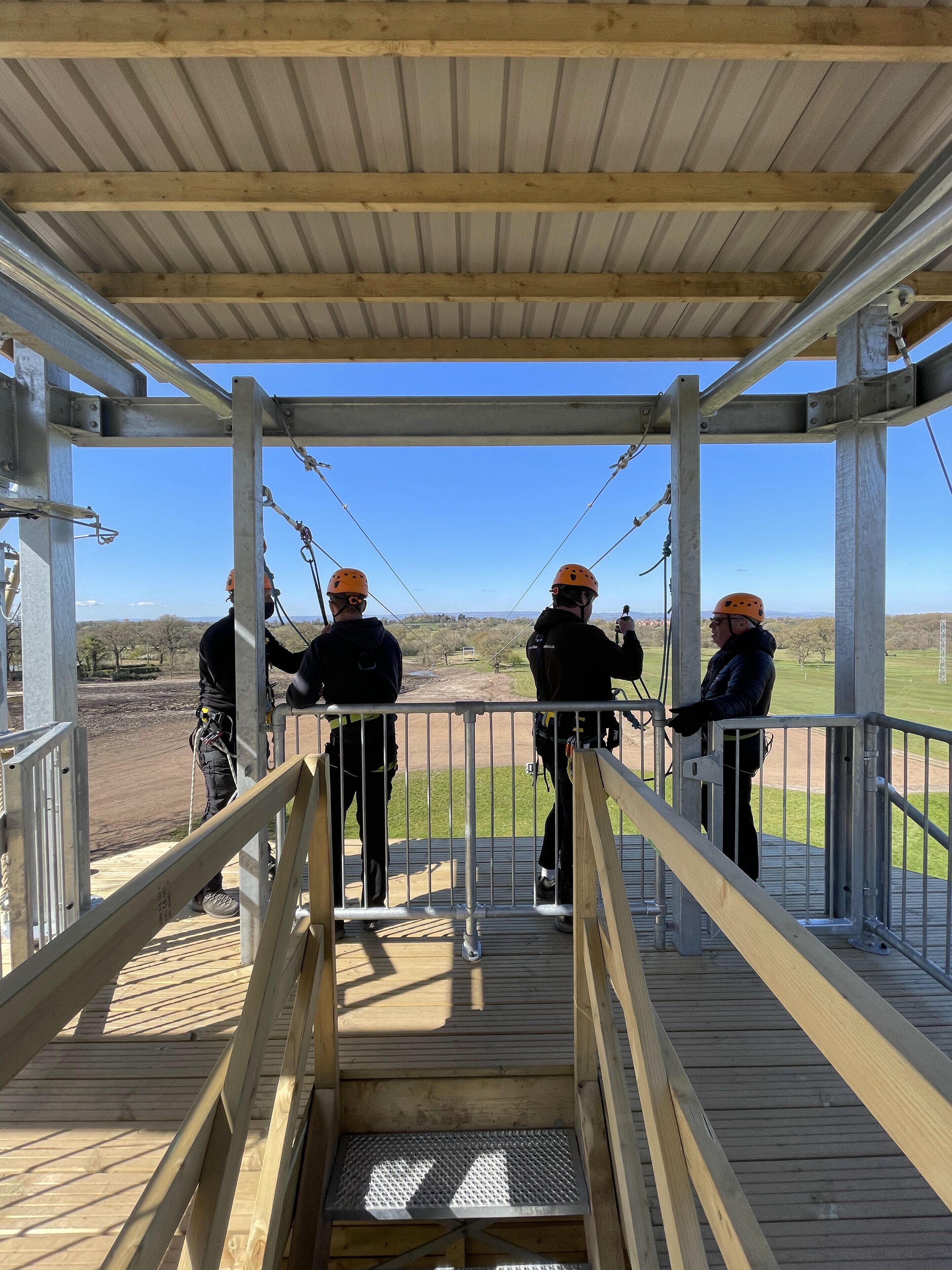 ropes course (team building)
