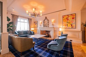 Sitteområde i lobbyen