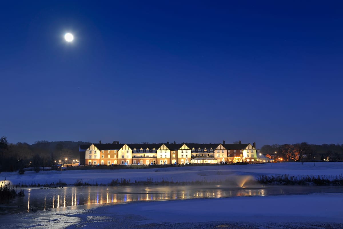 front of property – evening/night