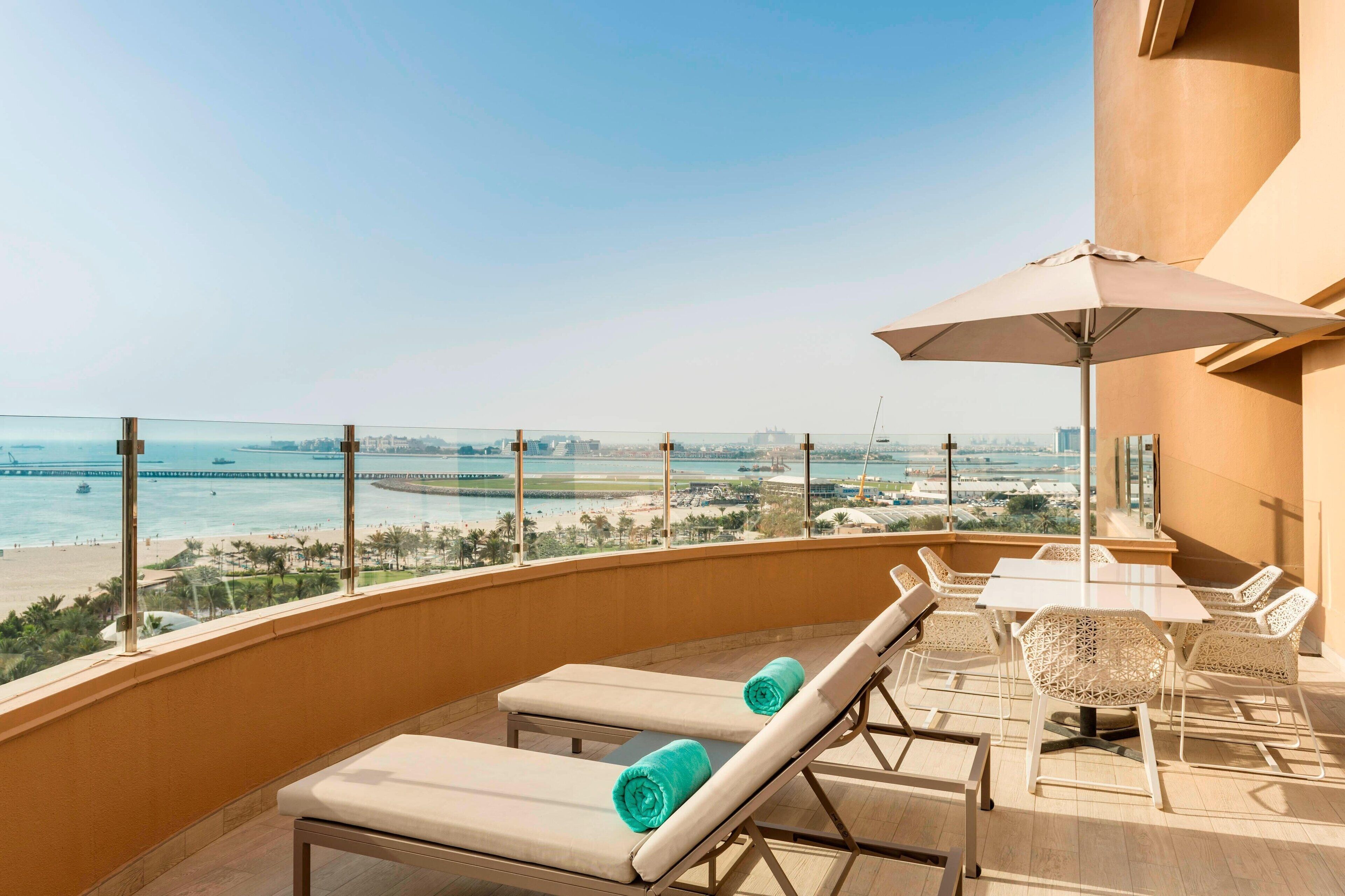 Family Suite, 1 Bedroom, Smoking, Sea View | Balcony view