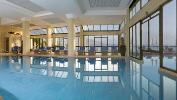 Indoor pool, outdoor pool