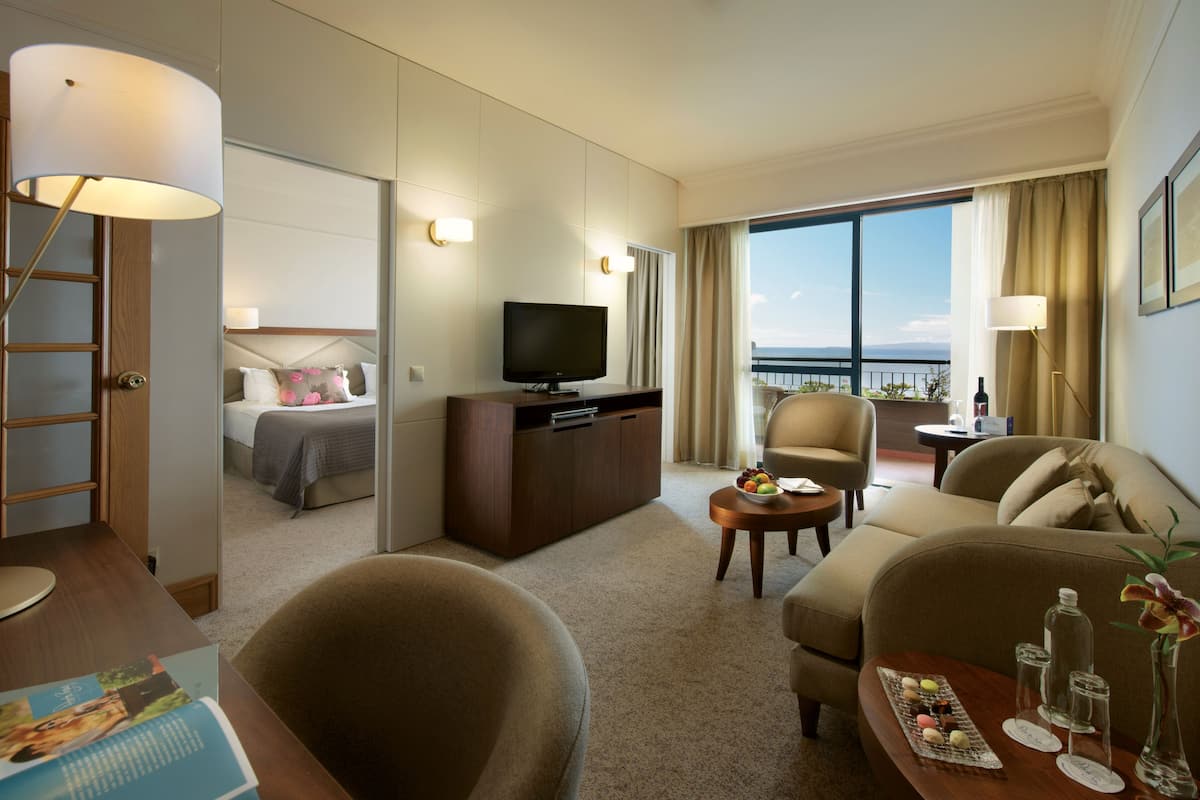 junior suite, sea view | view from room