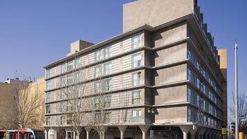 Voorkant van accommodatie