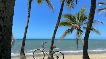 En la playa