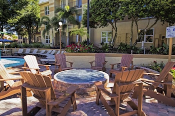 Patio, balcany or terrace at Westgate Blue Tree Resort in Lake Buena Vista