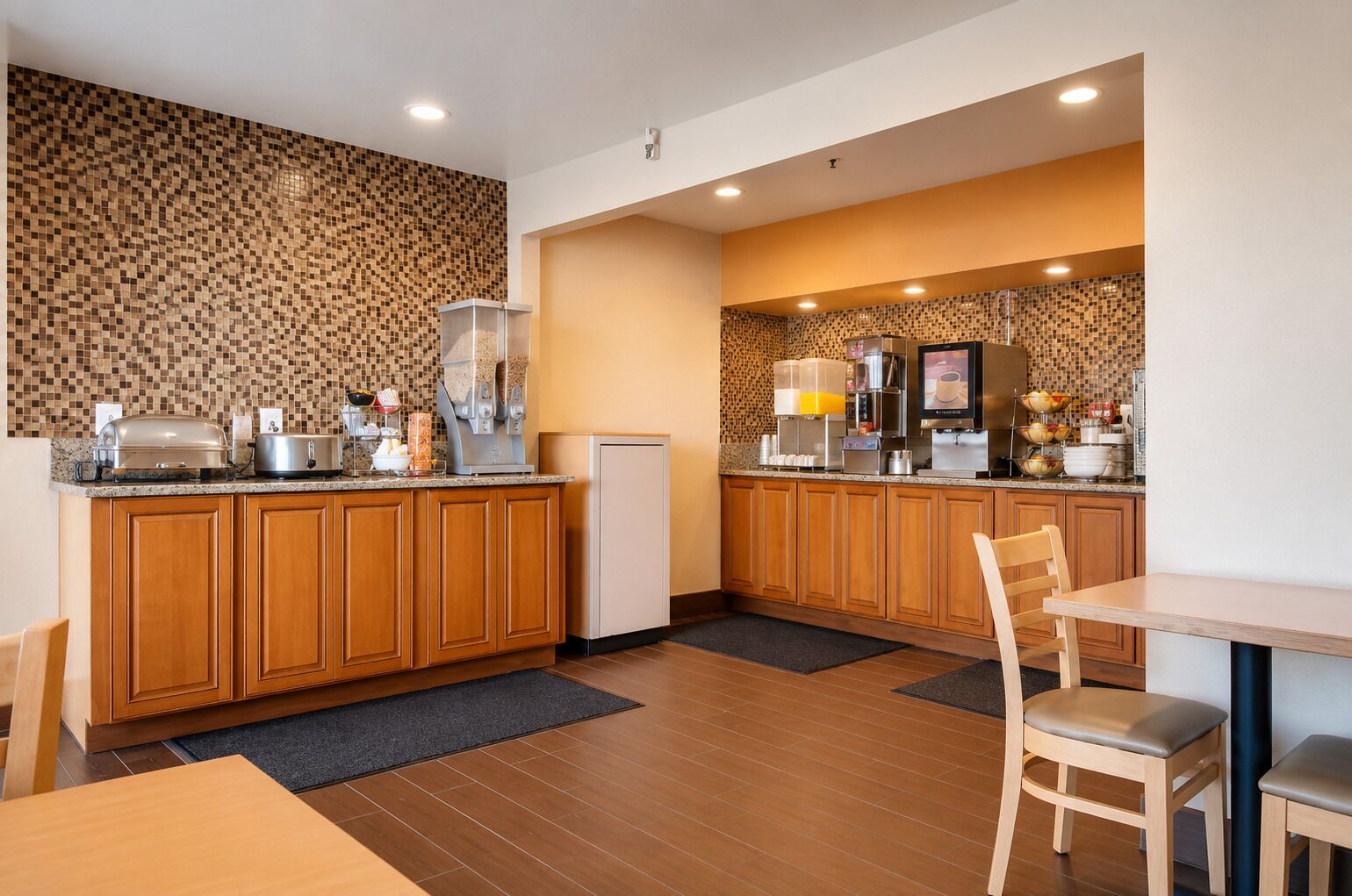 Free continental breakfast