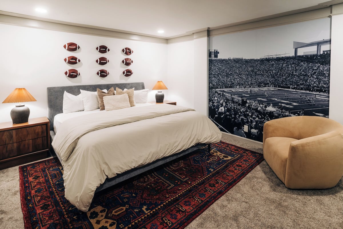 Suite, Multiple Beds (UofL Football) | In-room safe, desk, laptop workspace, iron/ironing board