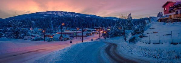 Vue depuis l’hébergement