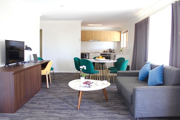 Three Bedroom Apartment | Living area