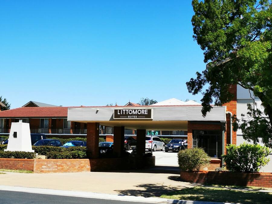 Voorkant van accommodatie