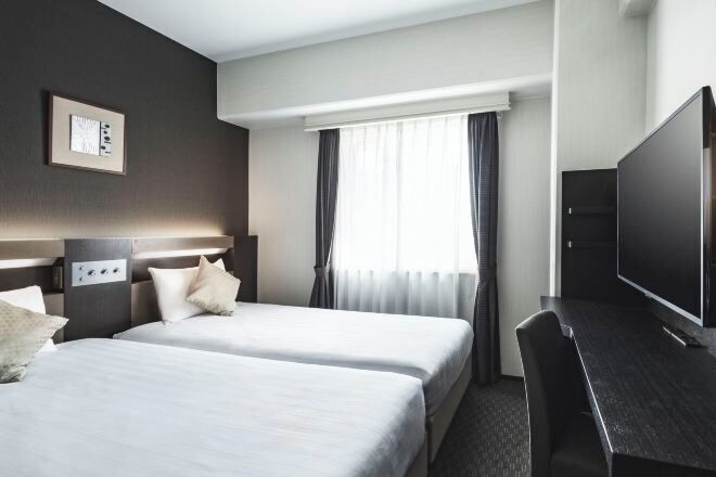 Desk, blackout drapes, soundproofing, iron/ironing board