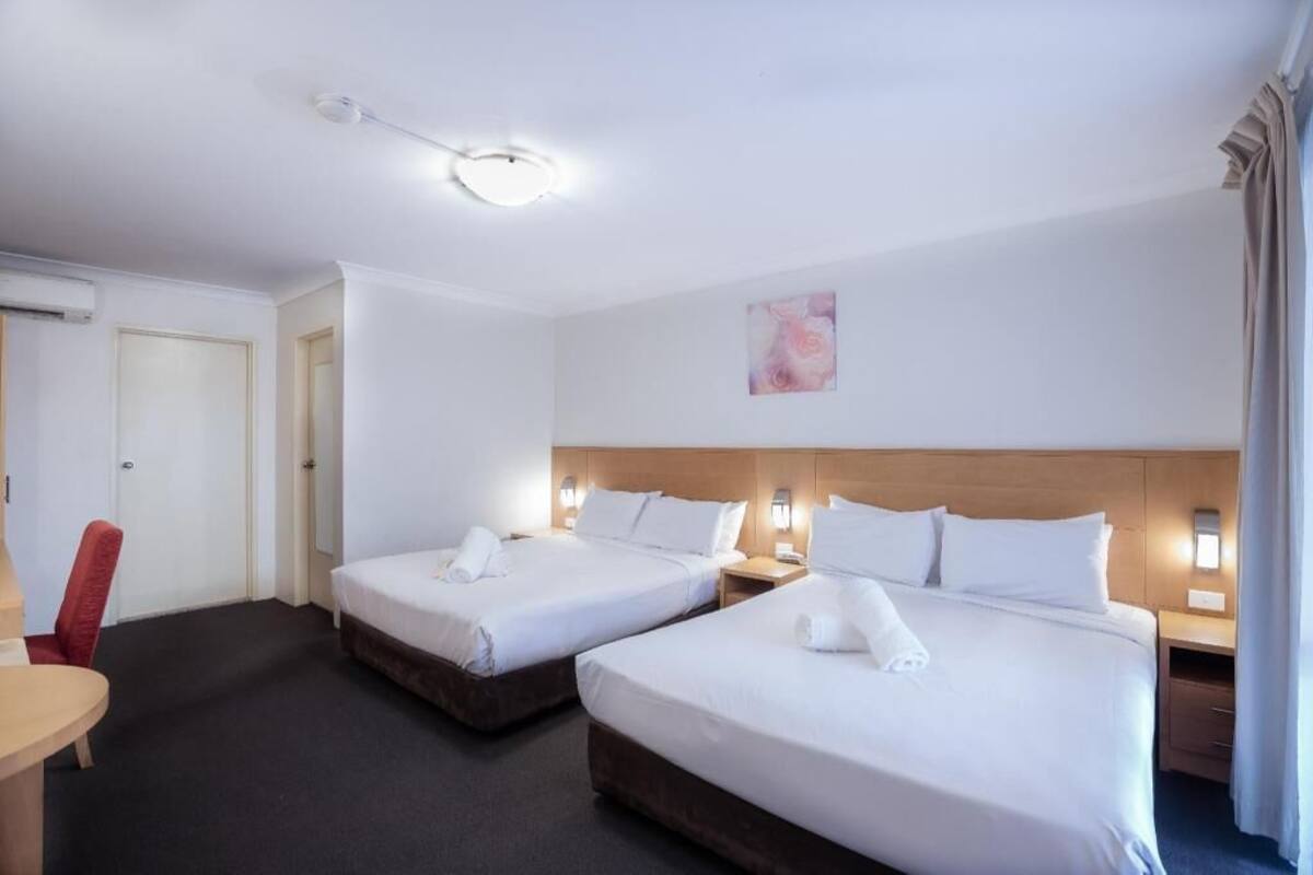 Premium bedding, pillowtop beds, minibar, individually decorated