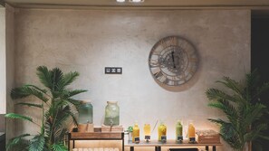 Daily buffet breakfast (EUR 16 per person)