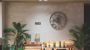 Daily buffet breakfast (EUR 16 per person)