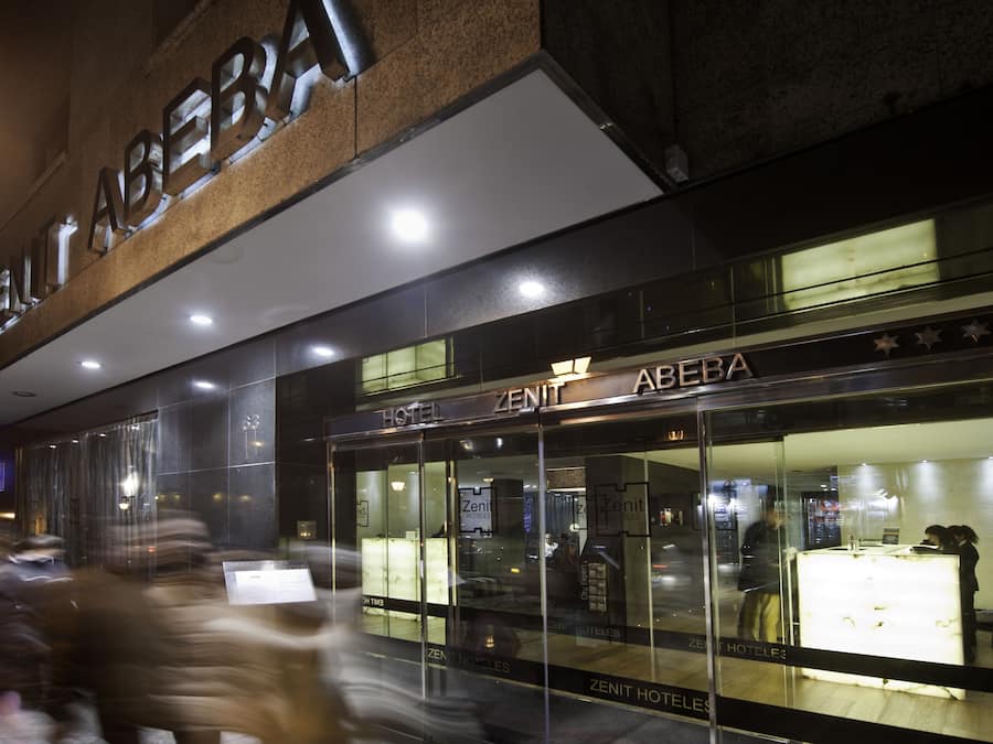 Front of property – evening/night