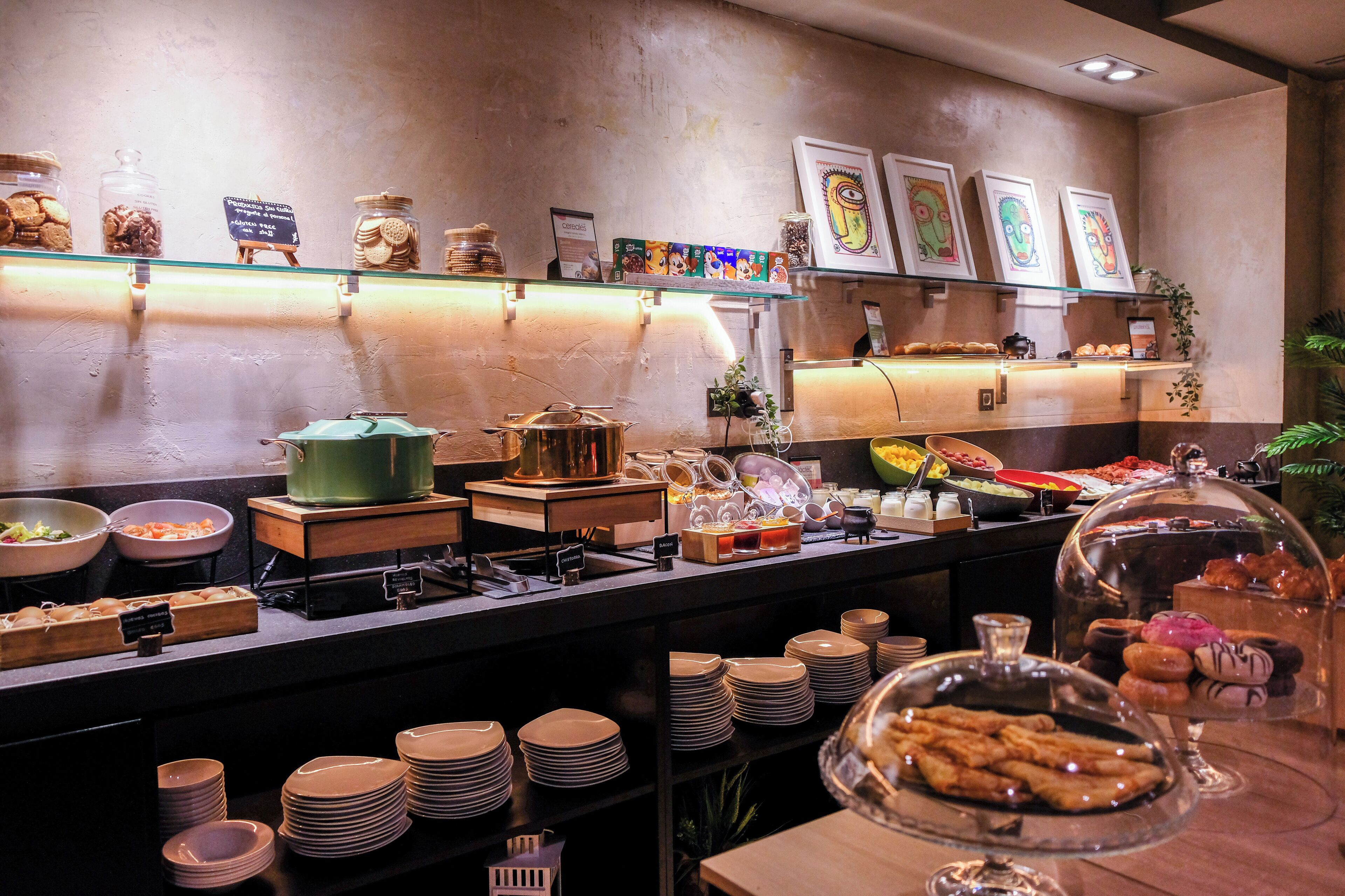 daily buffet breakfast (eur 16 per person)