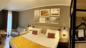 Premium Room, Multiple Beds | 1 bedroom, premium bedding, minibar, in-room safe