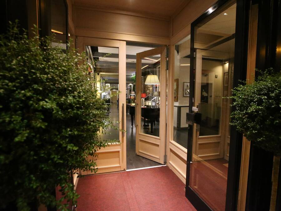 Ingresso della struttura