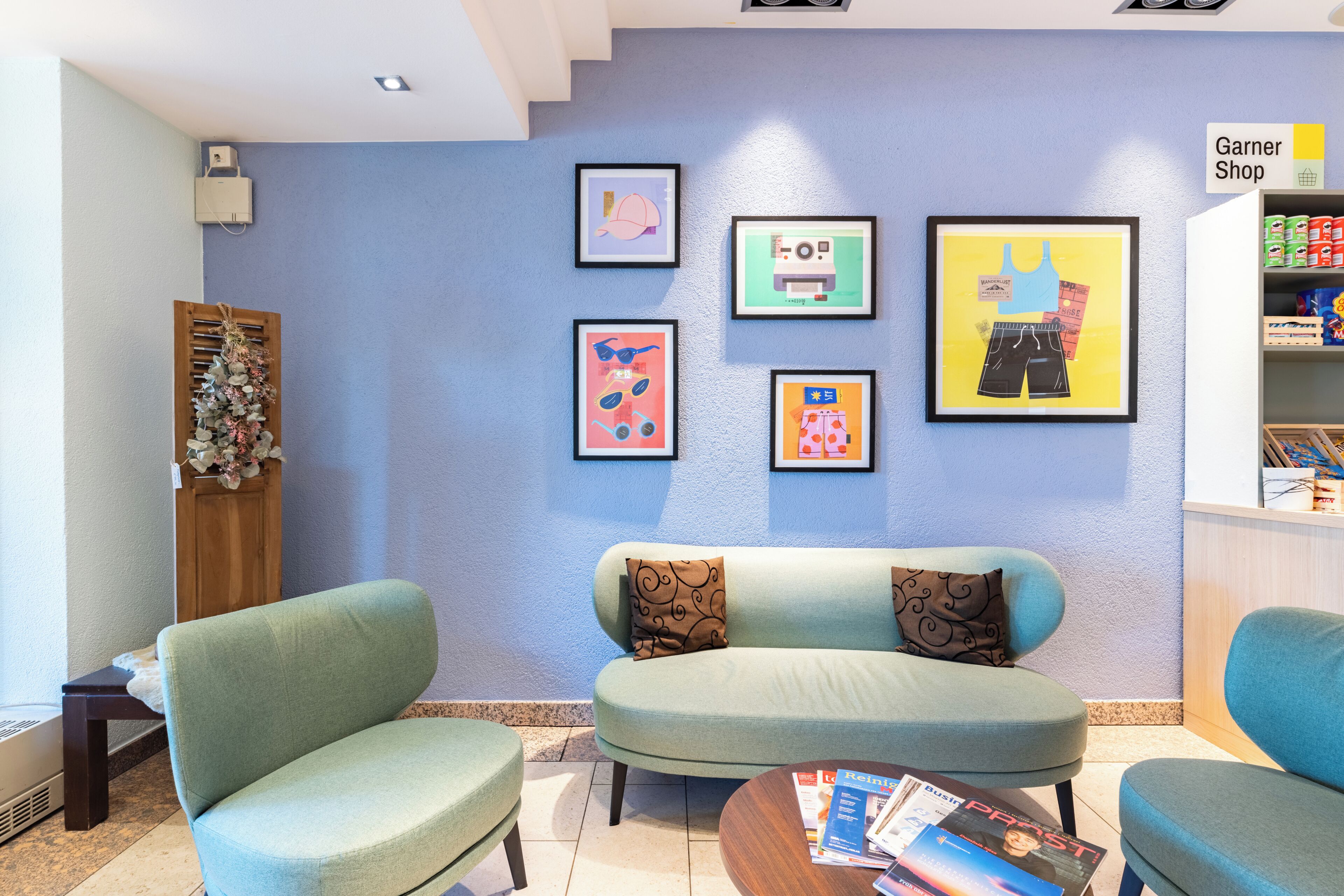 Sitzecke in der Lobby
