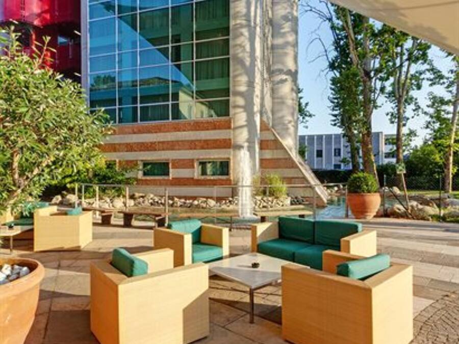 Vue depuis lâhĂ©bergement